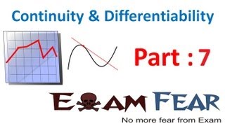 Maths Continuity amp Differentiability part 7 Example point of discontinuity CBSE Mathematics XII 12 [upl. by Berkly]