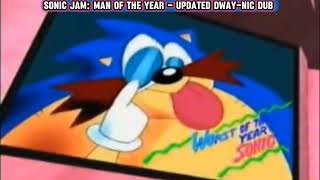 🦔💨✨ 😕 Sonic Jam Man Of The Year Updated Dwaynic Dub sonic retro sega [upl. by Arratahs]