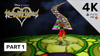 Part 1  Kingdom Hearts Recoded  4K Walkthrough and Cutscenes  No Commentary Walkthrough [upl. by Joann]