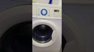 LG WD80160S synthetic 40°c eco spin after wash [upl. by Rothstein]