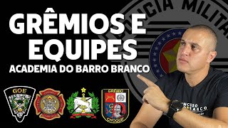 GRÊMIOS E EQUIPES  Saiba para que serve os GRÊMIOS no CFO  PMSP  Concurso Barro Branco  CFO [upl. by Lil]