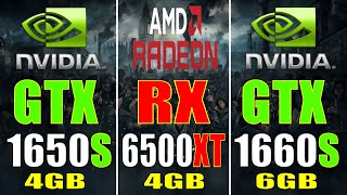 GTX 1650 SUPER vs RX 6500XT vs GTX 1660 SUPER  PC GAMES TEST [upl. by Aloysia]