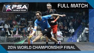 BEST SQUASH MATCH EVER 2014 World Championship Final Ashour v Elshorbagy  Full Match [upl. by Orling275]