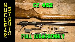 CZ 452 Varmint  full disassembly  quotHow toquot Tutorial amp Review [upl. by Migeon]