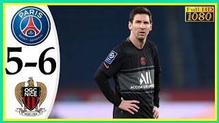 PSG vs Nice 56 Extended Highlights amp All Goals 2022 HD [upl. by Ameehsat]