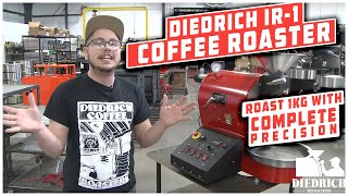 Diedrich IR1 Coffee Roaster Roast 1kg With Complete Precision [upl. by Erbe]