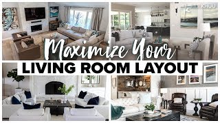 4 Furniture Ideas to Maximize Your Living Room Layout PRO SpacePlanning Tips [upl. by Haletta]