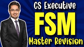 FREE CS Executive Online Classes  FSM  Marathon Revision Batch  SAPM [upl. by Gupta]