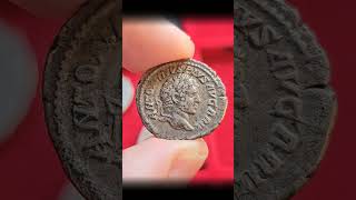 Caracalla Denarius 213 AD [upl. by Idnym847]