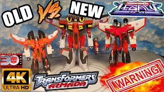 TRANSFORMERS LEGACY ARMADA STARSCREAM vs Original Armada amp Thrilling 30 Star Scream 4K Comparison [upl. by Lednew]