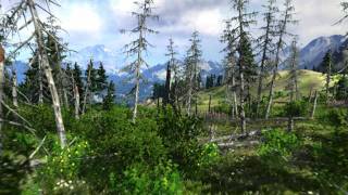 Unigine engine  Valley demo preview [upl. by Irret]