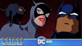 Catwoman BEGINS 🐱  Batman The Animated Series  dckids [upl. by Notsag]