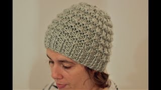 Tricot Bonnet facile et rapide [upl. by Tonina]