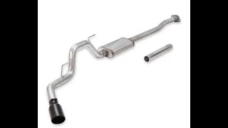 Flowmaster FlowFX Single Exhaust System with Black Tip Side Exit 1520 27L EcoBoost F150 [upl. by Noreik]