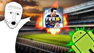 JUEGO el MEJOR MOD de FIFA 16 ANDROID [upl. by Dlonyar]