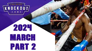 Boxing Knockouts  March 2024  Part 2 knockoutzone [upl. by Chev]