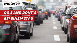 Stau Was darf ich was darf ich nicht 10 Regeln für das richtige Verhalten im Stau [upl. by Leor]