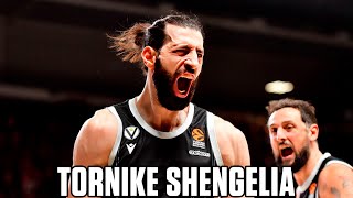 TORNIKE SHENGELIA  Basketball Highlights in Virtus Bologna 202425 [upl. by Aicek]