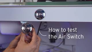 How to test the InSinkErator air switch [upl. by Denae]