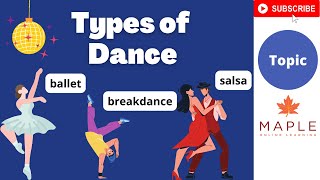 Types of Dance ► Salsa Ballet Waltz  Learn about Different Dance Styles [upl. by Haig]