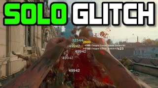 SOLO Unlimited Chopper Gunner Glitch Easy RoundXP Glitch  BO6 Zombies Glitch [upl. by Novi377]