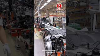 The whole process of Volkswagen chassis assembly The entire process of car chassis assembly Part 3 [upl. by Plossl]