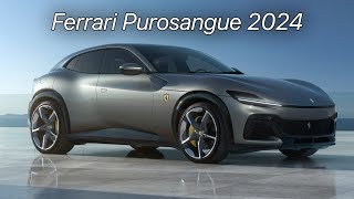 Unveiling the Future Ferrari Purosangue 2024  Beauty Power and Pure Elegance [upl. by Ellezig]