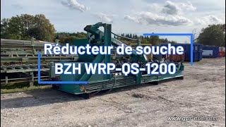 Occasion  Réducteur de souche BZH WRP QS 1200  GPS EURL [upl. by Chubb]