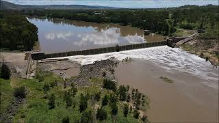 Gayndah Burnett River Claude Wharton Weir [upl. by Burtie]