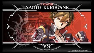 BlazBlue Central Fiction All Naoto Kurogane Win Quotes [upl. by Siclari293]