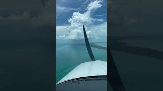 A36 Bonanza approach into Treasure Cay [upl. by Semele]