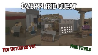 Unturned The Complete Arid Quest Guide Outdated [upl. by Trebma519]