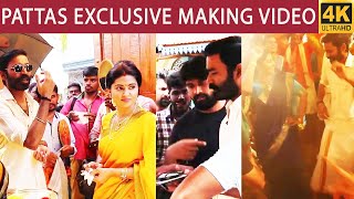 Pattas Making Video  Dhanush  Sneha  Durai SenthilKumar [upl. by Lj]