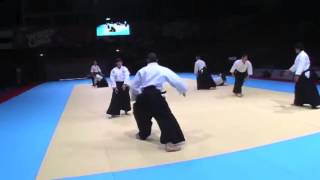 Aikido Team Tachi Waza at the World Combat Games 2013 [upl. by Shelby]