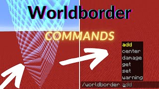 Minecraft World Border Commands  Minecraft deutsch [upl. by Shaughnessy]