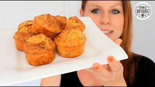 LOW CARB FETA MUFFINS Fitness Rezept selber machen [upl. by Napas]