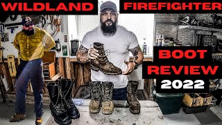 Wildland Firefighter Boots  2022 Boot Review  Wildland Firefighting Boots [upl. by Novihc]