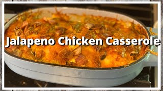 Jalapeno Chicken Casserole  Air Fryer Zucchini  Recipe Swap Collab [upl. by Egamlat]