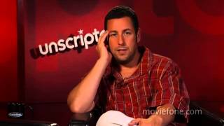 Funny People  Unscripted  Adam Sandler Seth Rogen Leslie Mann [upl. by Jo]