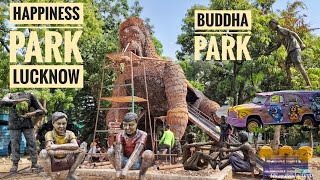 Happiness Park  Gautam Buddha Park Lucknow  Waste to Wonder Park  lucknow Vlog lucknowvlog [upl. by Nakeber]