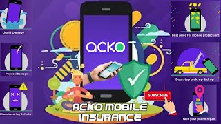 Acko Insurance for Mobiles Malayalam [upl. by Ahsini]