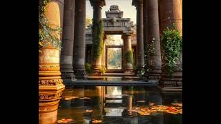 Forgotton Temple MUSIC amp AMBIENCE For Story Writing Or Relaxing  4K [upl. by Gnouc74]