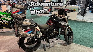 Dongfeng Boss 300cc Adventure Motorcycle Aim Expo 2024 [upl. by Rosdniw]