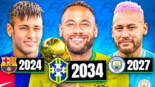 I Replayed the Career of Neymar Jr… [upl. by Carmon342]