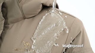 waterproof women ski jackets with multipocket [upl. by Adelbert]