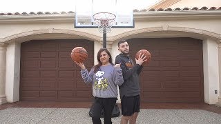 I CHALLENGE BRAWADIS 1v1 BASKETBALL  MAMA RUG AND PAPA RUG [upl. by Saphra]