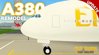 PTFS UPDATE NEW A380 737 amp SECRET PLANE Roblox [upl. by Gehman]