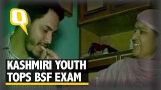 The Quint Kashmiri Boy Aces BSF Exam Aims to Bring Visible Change in Valley [upl. by Omsoc]