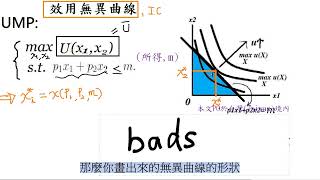 個體經濟E0071 新版好貨quotgoodsquot的無異曲線凸向原點Marshallian demand與Hicksian demand的不同 [upl. by Einaj142]