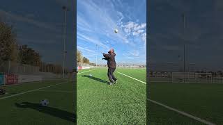 Solo soccer football goalkeeper training 2024 part 275 [upl. by Gnus]